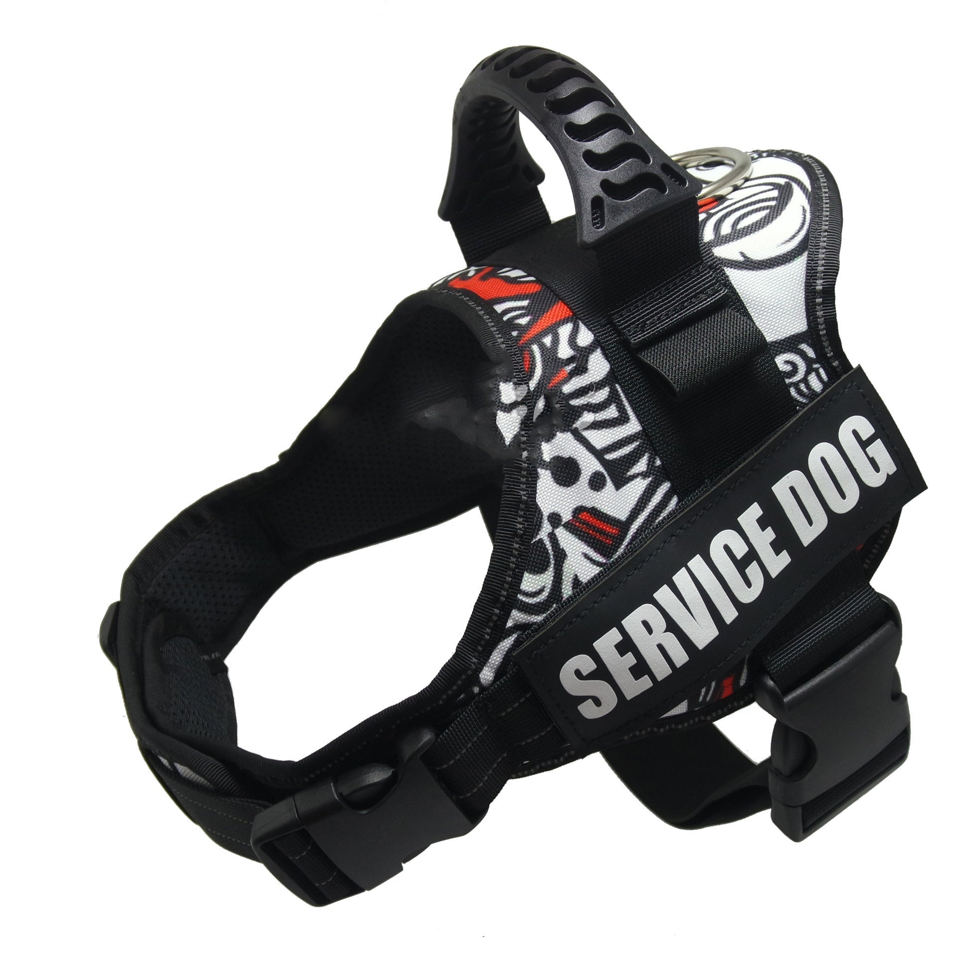 JMT-791306 Durable Reflective Nylon Pet Chest Harness with Adjustable Shoulder Strap and All-Weather Function
