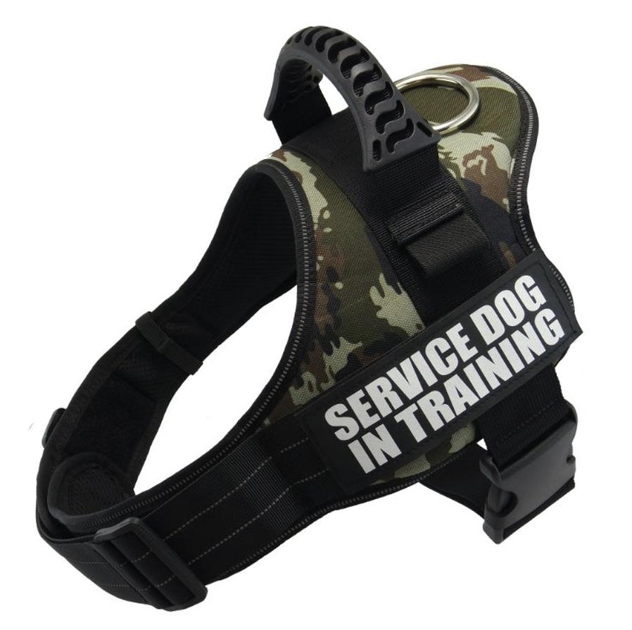JMT-791306 Durable Reflective Nylon Pet Chest Harness with Adjustable Shoulder Strap and All-Weather Function