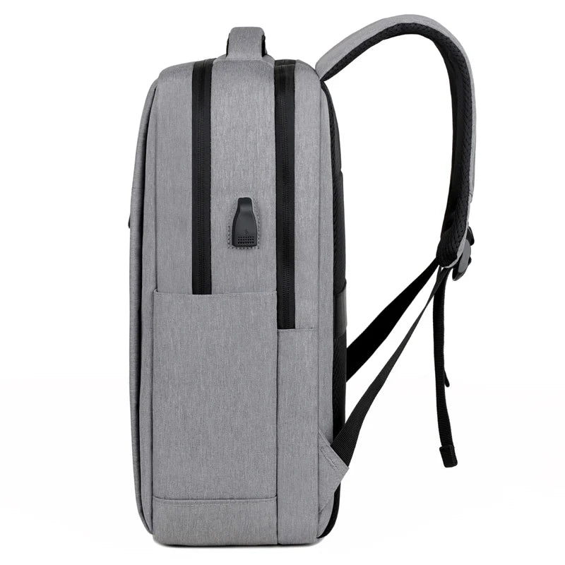 JMT-791306 Large Capacity Waterproof Laptop Backpack with USB Charging Port for Daily Travel and Outdoor Use
