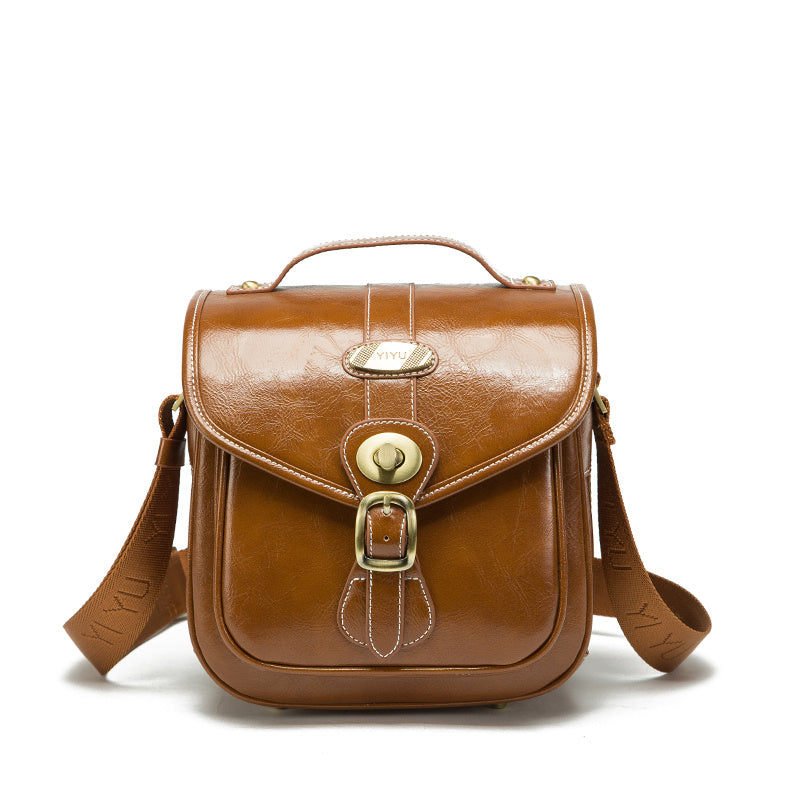 JMT-791306 One-Shoulder Reverse Camera Bag with High-Grade Canvas and PU Leather Options