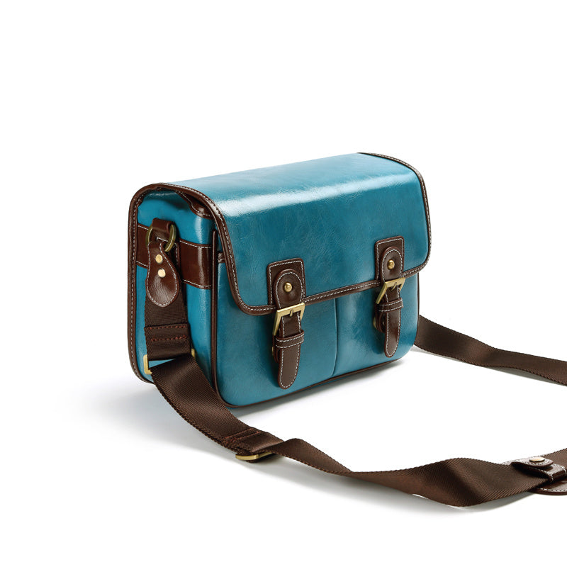 JMT-791306 One-Shoulder Reverse Camera Bag with High-Grade Canvas and PU Leather Options