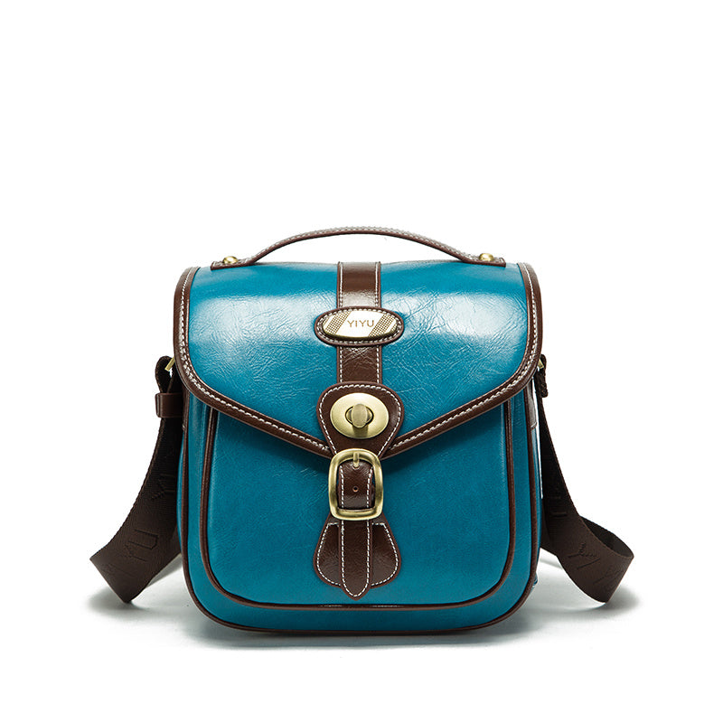 JMT-791306 One-Shoulder Reverse Camera Bag with High-Grade Canvas and PU Leather Options