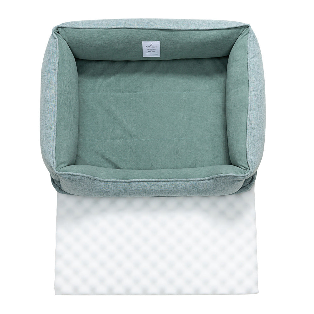 JMT-791434 Removable and Washable Waterproof Pet Nest Pad in Khaki - Available in M, L, and XL Sizes
