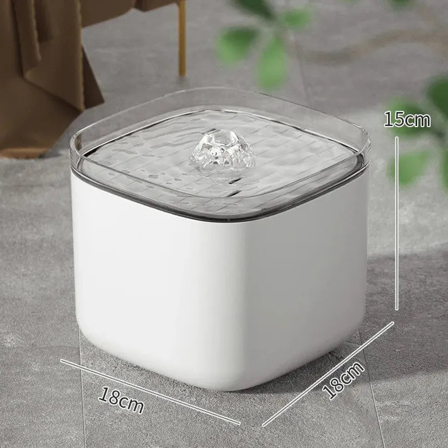 JMT-791498 Smart Cat and Dog Water Fountain with Eco-Friendly ABS Material