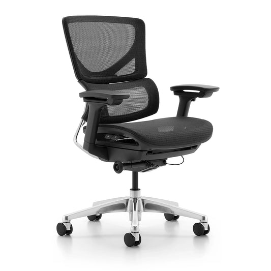 JMT-791882 Ergonomic Contemporary 4D Armrest Executive Office Desk Chair with Swivel Plastic Mesh Design