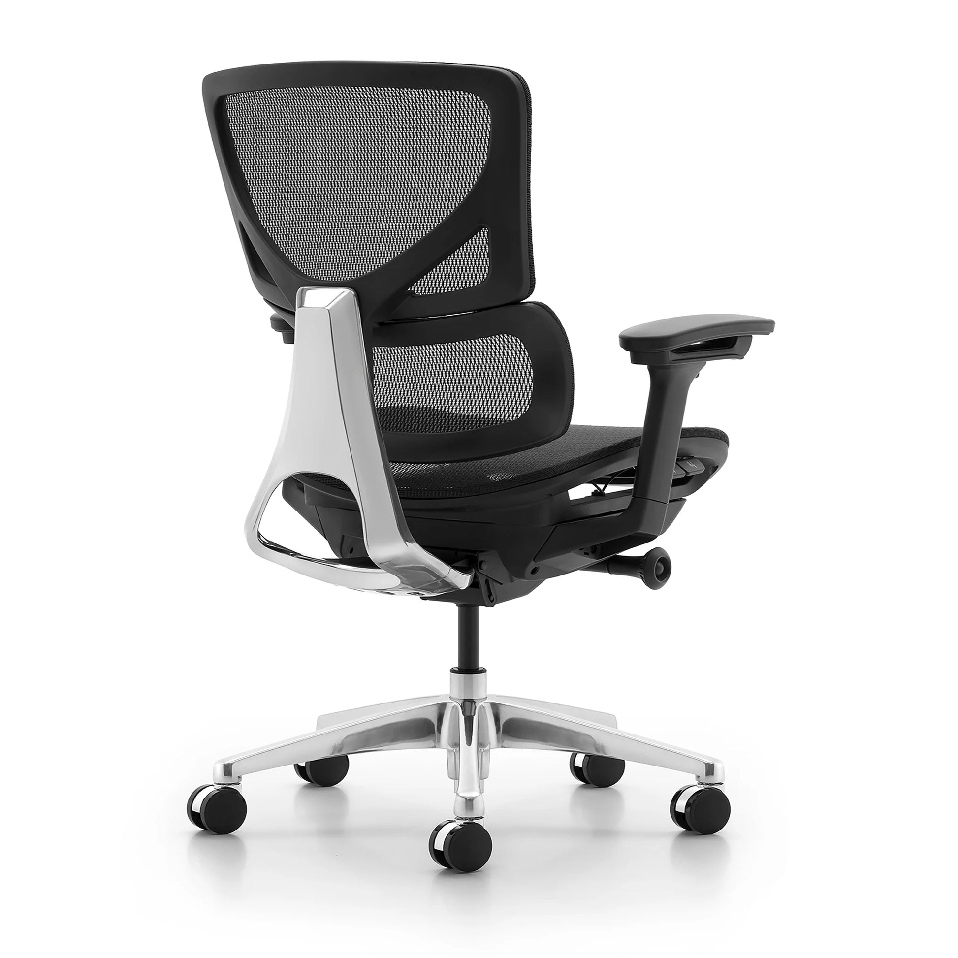 JMT-791882 Ergonomic Contemporary 4D Armrest Executive Office Desk Chair with Swivel Plastic Mesh Design