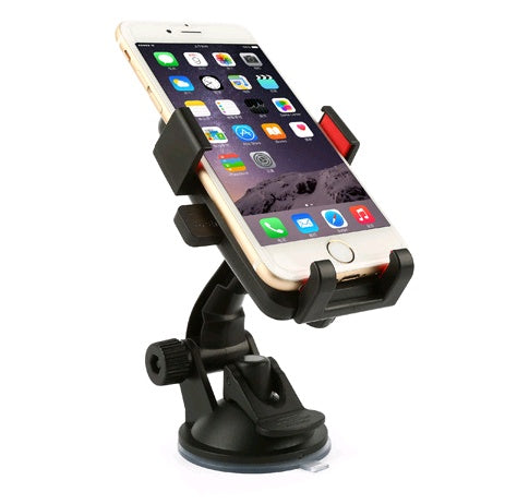 JMT-792138 Universal Windshield and Dashboard Phone Holder with Adjustable Lock and Versatile Mounting Options