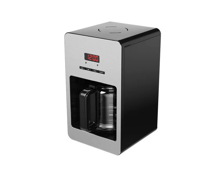 JMT-793098 Automatic Drip Coffee Maker with All-in-One Bean Powder Functionality