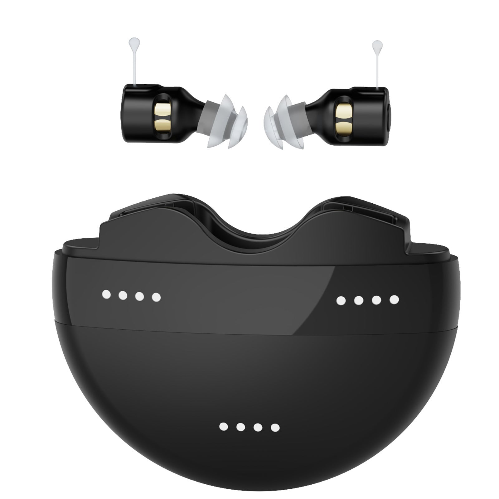 JMT-793098 Rechargeable Digital Voice Amplifier for Enhanced Hearing with Volume Memory and Feedback Suppression