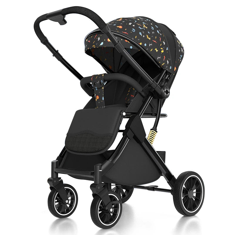 JMT-793290 Compact Two-Way Foldable Lightweight Stroller for Babies - Easy One-Handed Operation