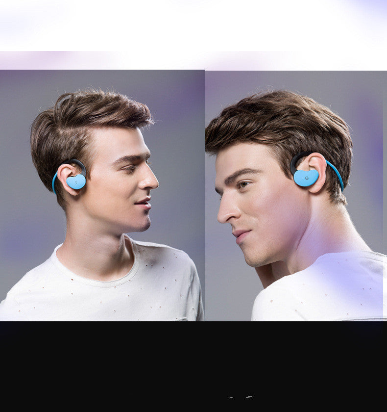 JMT-793418 Two-in-One Bluetooth Headset with 32GB Built-In Storage, Sports Music Ear-Mounted Design, Stereo Sound, Voice Control and Call Function