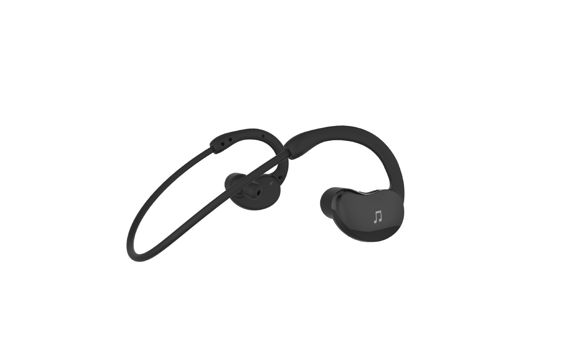 JMT-793418 Two-in-One Bluetooth Headset with 32GB Built-In Storage, Sports Music Ear-Mounted Design, Stereo Sound, Voice Control and Call Function
