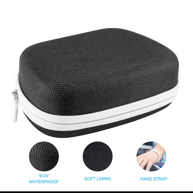 JMT-793610 EVA Shock Absorption Storage Bag for PS5, PS4, Xbox One, and Switch Controllers