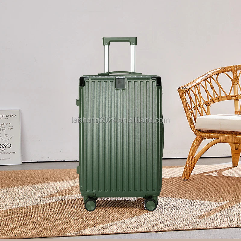 JMT-794058 Durable 4-Wheel Soft Shell Luggage Travel Set Trolley Suitcase with Wheels
