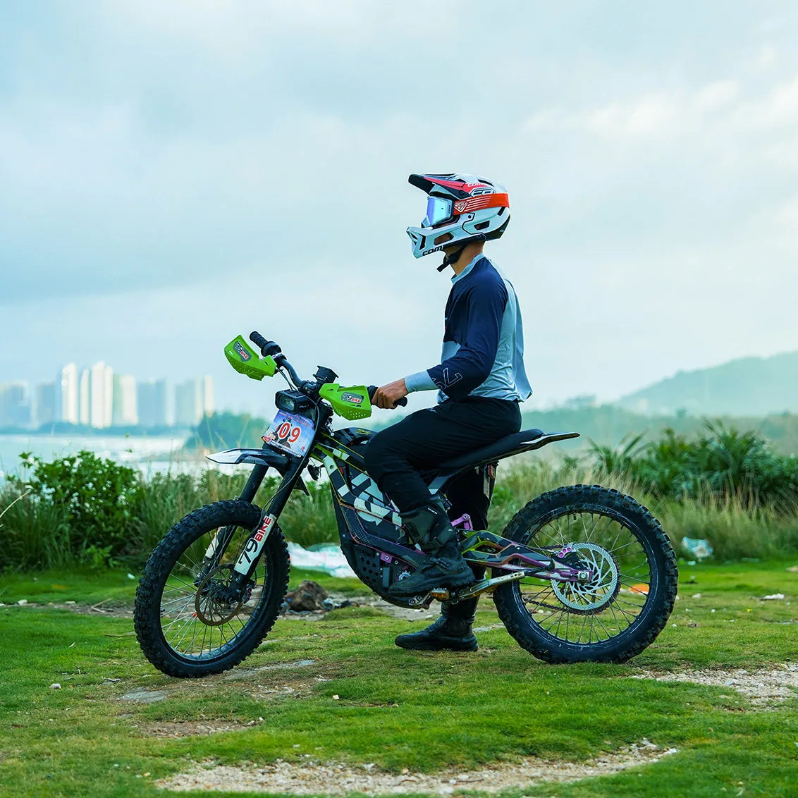 JMT-794186 Electric Dirt Bike for Adults - Off-Road Dirt Bikes Ideal for Adventure and Recreation , Top Speed 27.9 mph