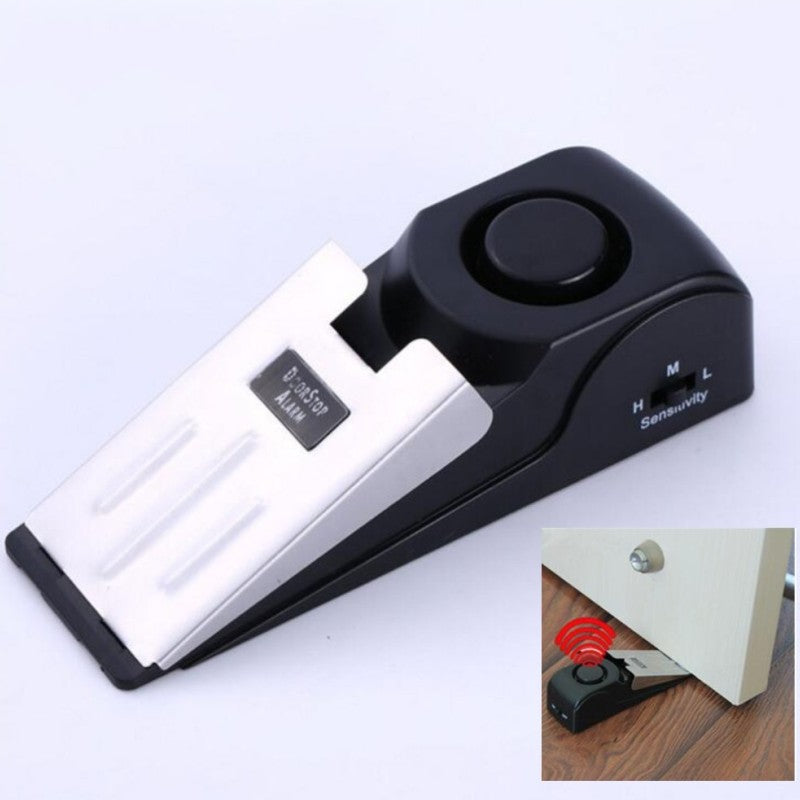JMT-794250 120dB Door Stop Alarm - Wedge-Shaped Security Alert System for Home Protection