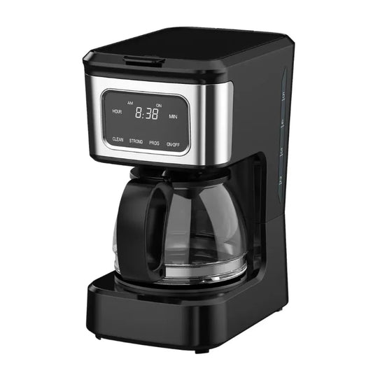 JMT-794250 6-Cup High Glass Coffee Maker with Touch Screen and Non-Stick Warming Plate