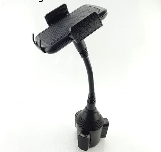 JMT-794442 360° Rotating Car Cup Holder and Mobile Phone Holder Model 090-080B, Adjustable & Durable with Foam Protection