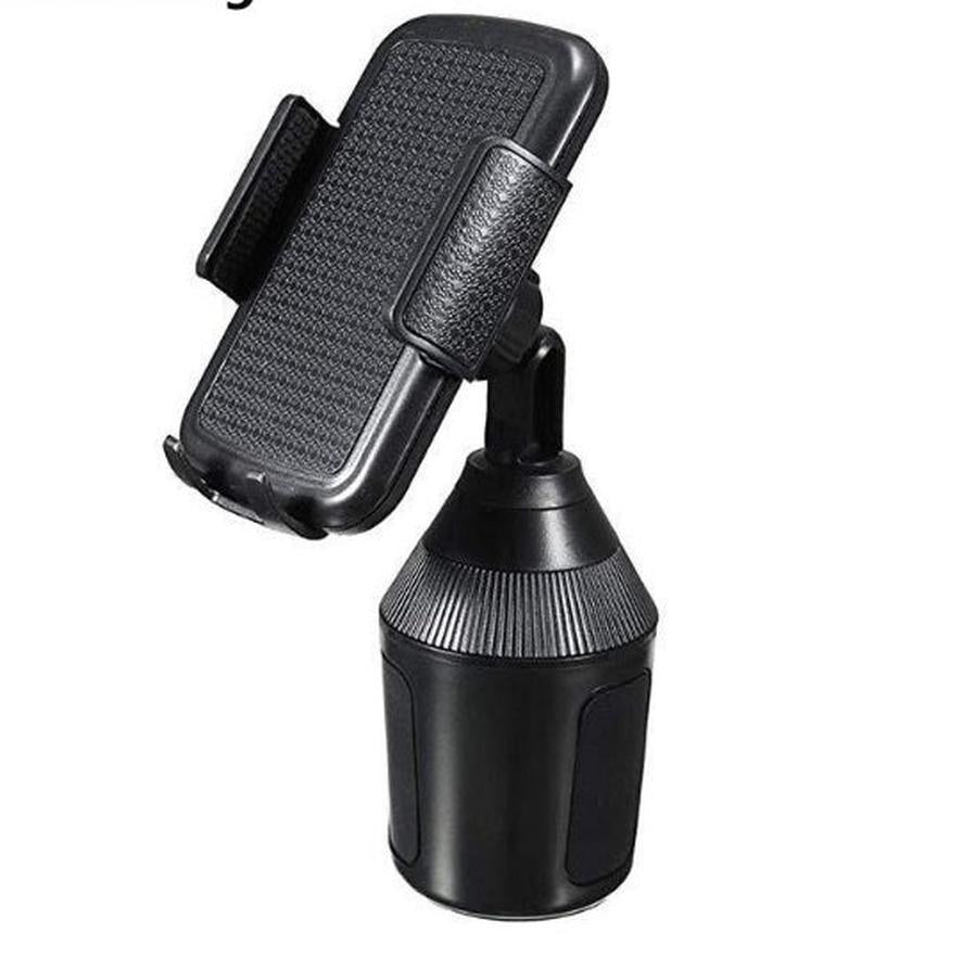 JMT-794442 360° Rotating Car Cup Holder and Mobile Phone Holder Model 090-080B, Adjustable & Durable with Foam Protection