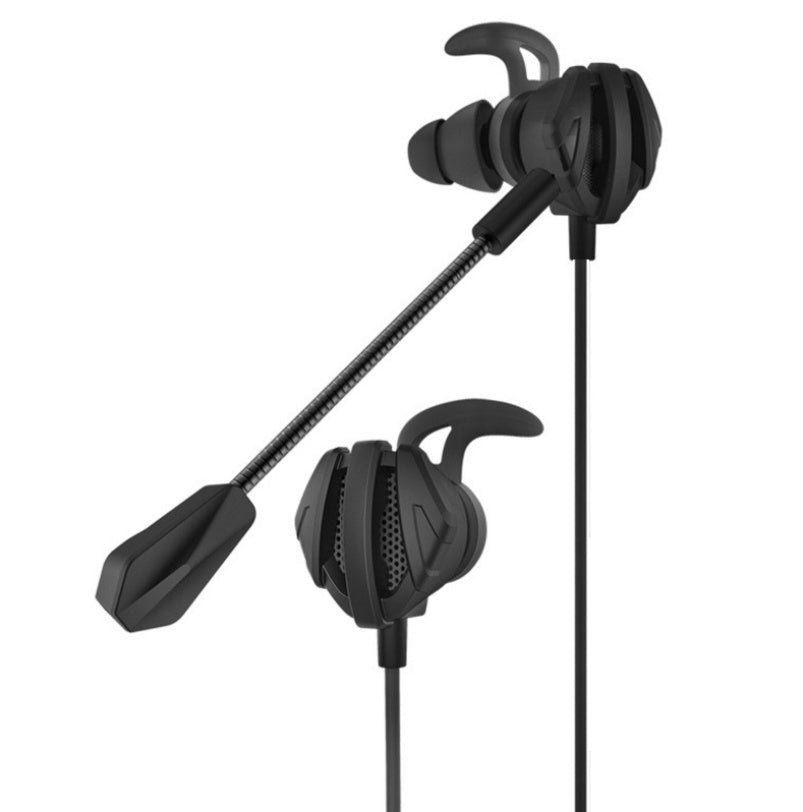 JMT-794570 Universal Wired In-Ear Gaming Headset with Microphone for Mobile and Computer Use