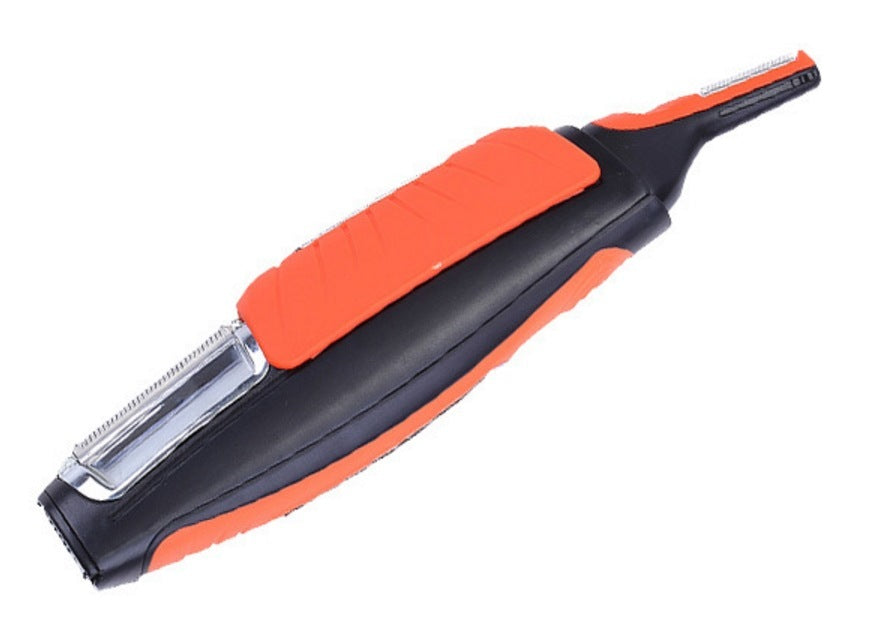 JMT-794826 Double-Headed Men’s Shaver & Nose Hair Trimmer with LED Light for Precision Grooming