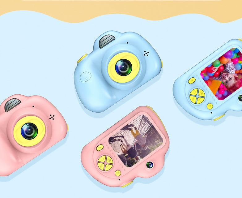 JMT-794954 Kids' Compact Digital Camera - 2.0 Inch LCD, 1080p Recording, Built-in Battery - Pink, Red, Blue, Camouflage