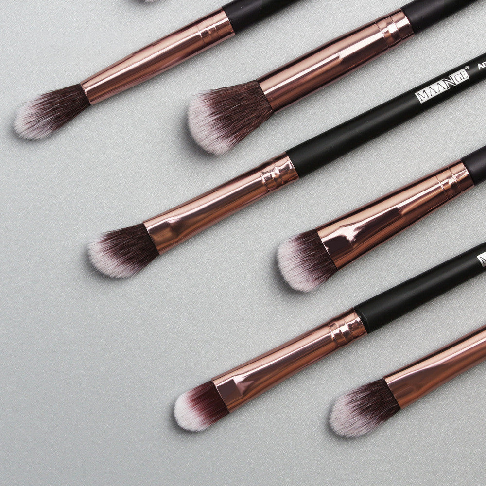 JMT-795018 13-Piece Eyeshadow Makeup Brush Set in Multiple Colors for Precision Application