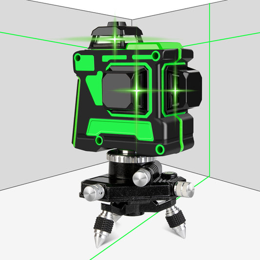 JMT-795082 12-Line Green Laser Level with Automatic Leveling System
