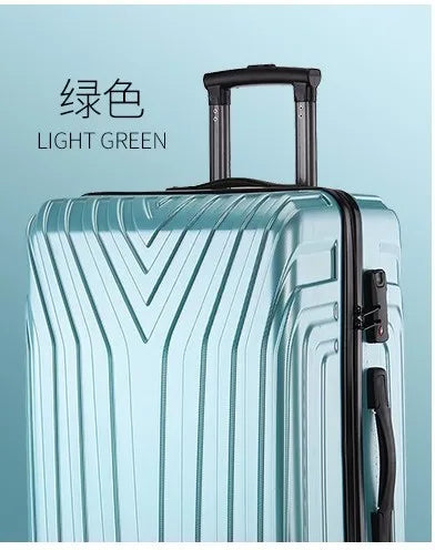 JMT-795466 Lightweight ABS/PC Merge Luggage with TSA Lock, Aluminium Frame and Silent Wheels