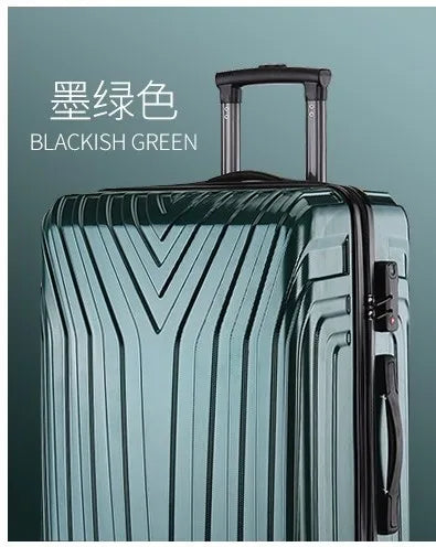 JMT-795466 Lightweight ABS/PC Merge Luggage with TSA Lock, Aluminium Frame and Silent Wheels