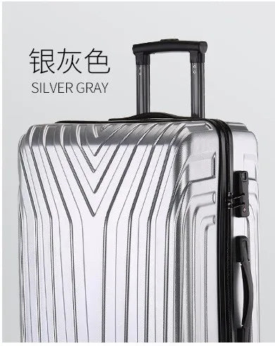 JMT-795466 Lightweight ABS/PC Merge Luggage with TSA Lock, Aluminium Frame and Silent Wheels