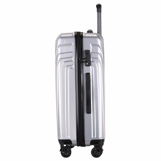 JMT-795466 Lightweight ABS/PC Merge Luggage with TSA Lock, Aluminium Frame and Silent Wheels