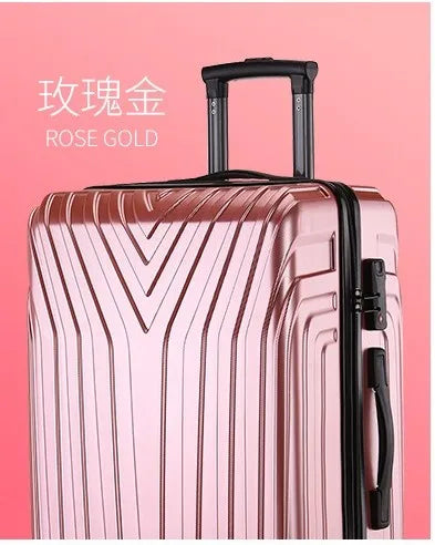 JMT-795466 Lightweight ABS/PC Merge Luggage with TSA Lock, Aluminium Frame and Silent Wheels
