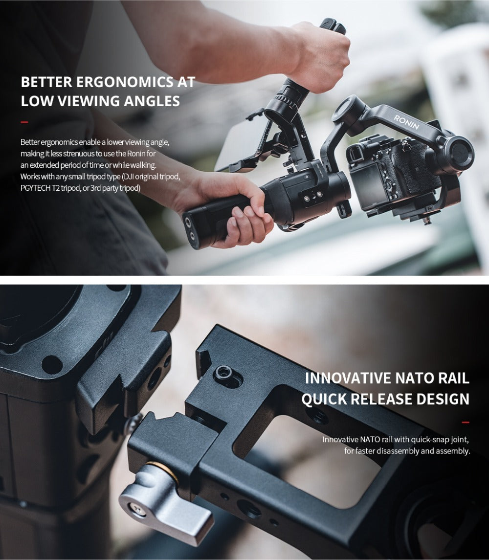 JMT-796106 Pot Holder Plus for Ronin S/SC Handheld Gimbal - Aluminum Alloy Accessory