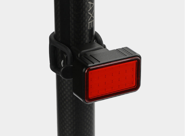 JMT-796938 USB Rechargeable Smart Sensor Tail Light for Mountain Bicycles - COB Warning Light