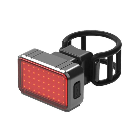 JMT-796938 USB Rechargeable Smart Sensor Tail Light for Mountain Bicycles - COB Warning Light