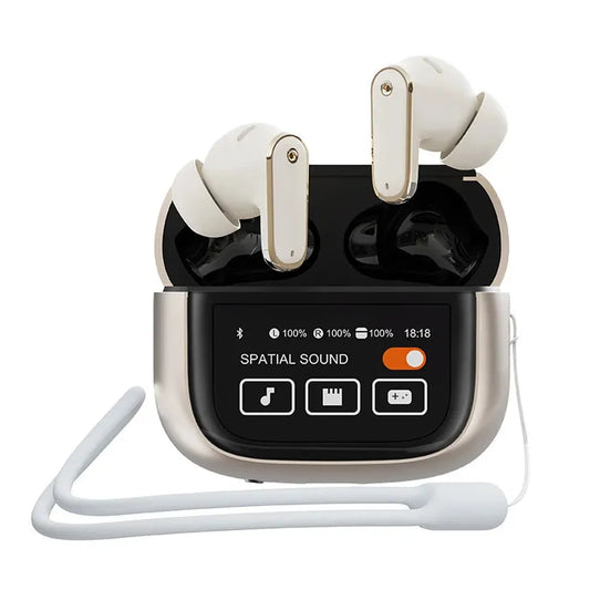 JMT-797066 YX30 ANC TWS Wireless Earphones with Touch Controls and LED Display for Sports and Music