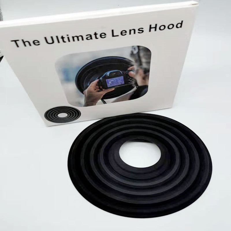 JMT-797258 Anti-Reflective Silica Gel Lens Hood for SLR Cameras - 21cm Diameter