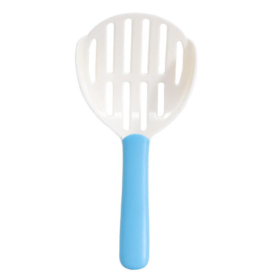 JMT-797898 Two-Color Plastic Cat Litter Scoop - Pet Cleaning Tool for Easy Waste Management
