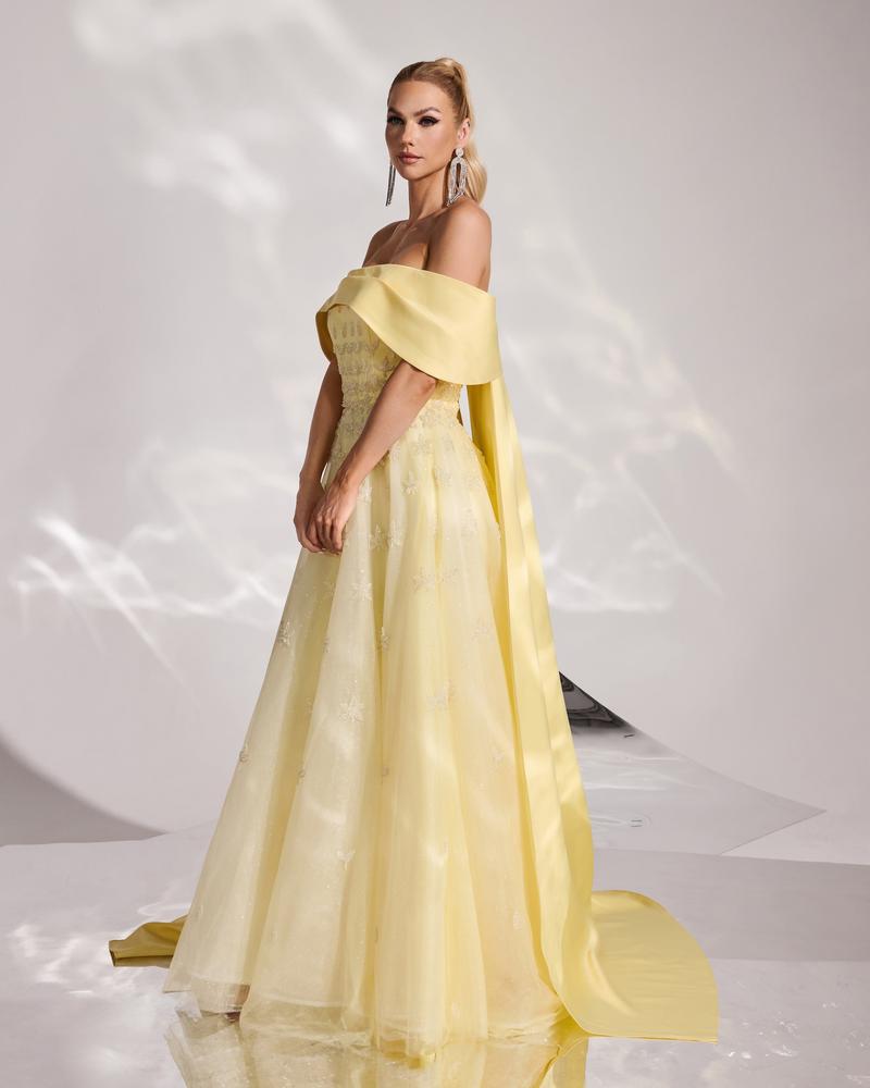 JMT-797962 Elegant Yellow Dress for Women – Stylish and Chic Ensemble