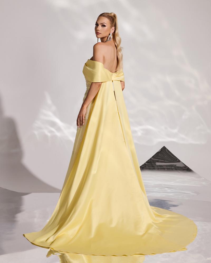 JMT-797962 Elegant Yellow Dress for Women – Stylish and Chic Ensemble