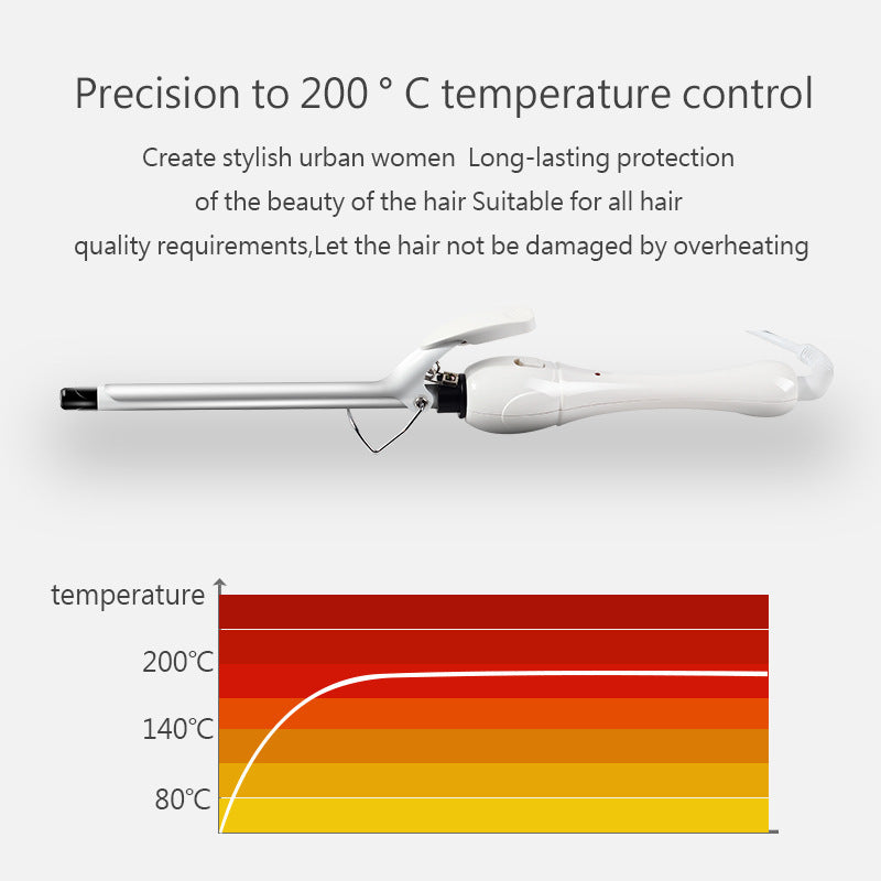 JMT-798026 Wool Curling Iron for Instant Noodle Waves, Thin Curler - 22-30W Power