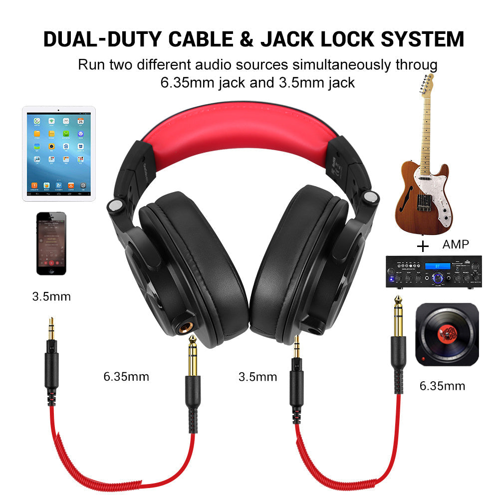 JMT-798218 40mm Over-Ear Headphones with 32Ω Impedance and 20Hz-20KHz Frequency Response