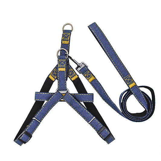 JMT-798218 Adjustable Dog Walking Traction Rope Harness in Various Sizes and Colors