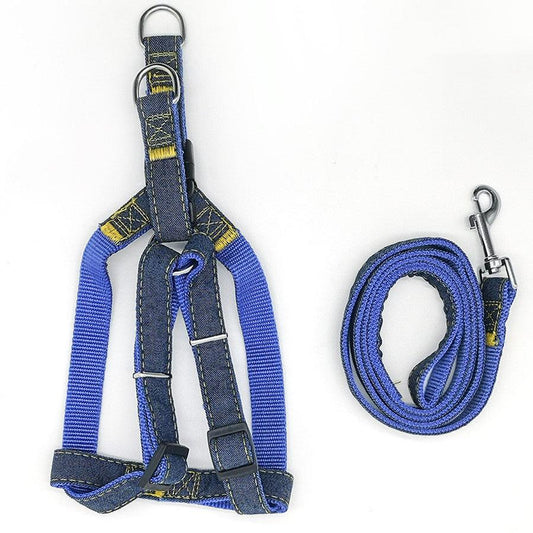 JMT-798218 Adjustable Dog Walking Traction Rope Harness in Various Sizes and Colors