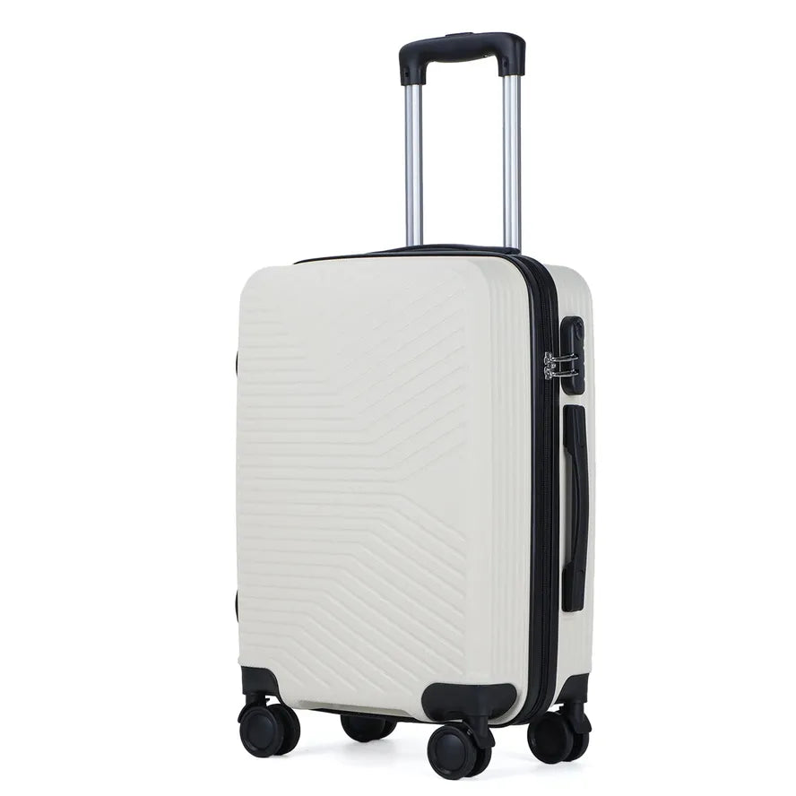 JMT-798602 Japan Design Stopper Caster Trolley Luggage Carrying Case Travel Suitcase with ABS and PC Materials