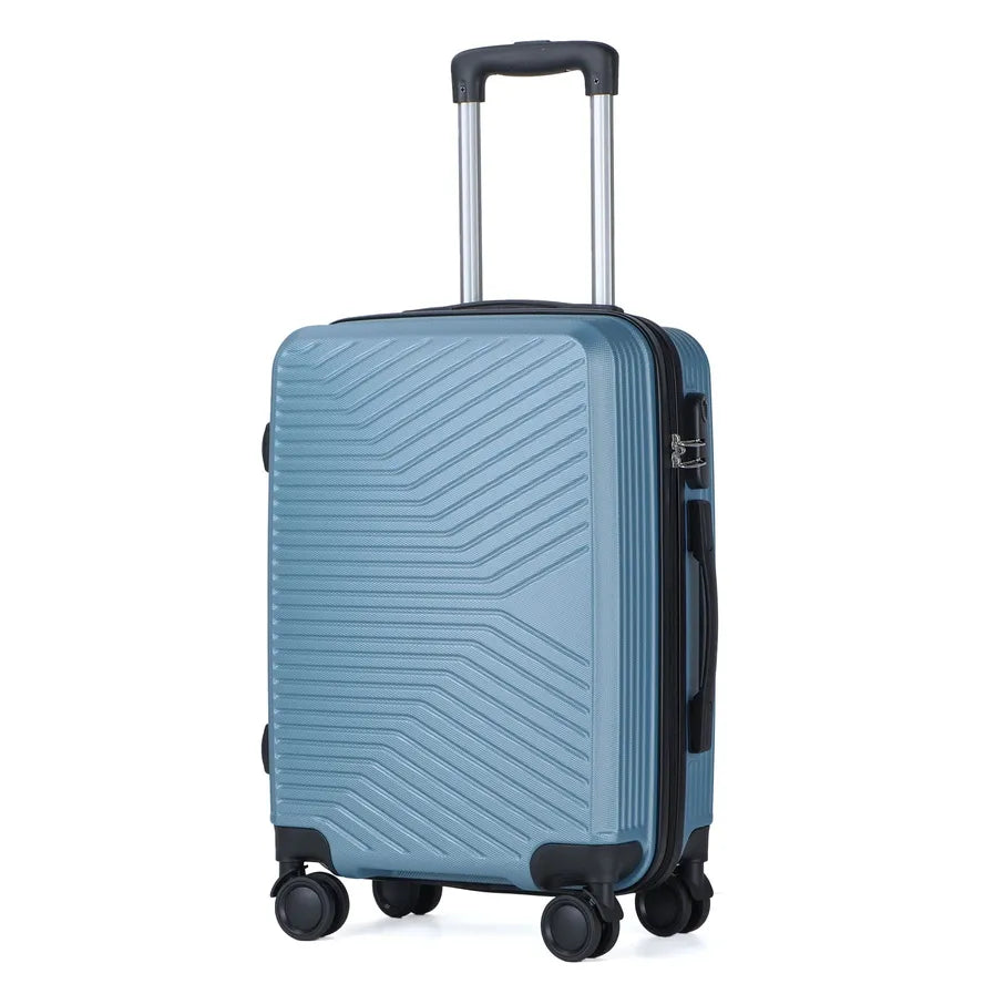 JMT-798602 Japan Design Stopper Caster Trolley Luggage Carrying Case Travel Suitcase with ABS and PC Materials