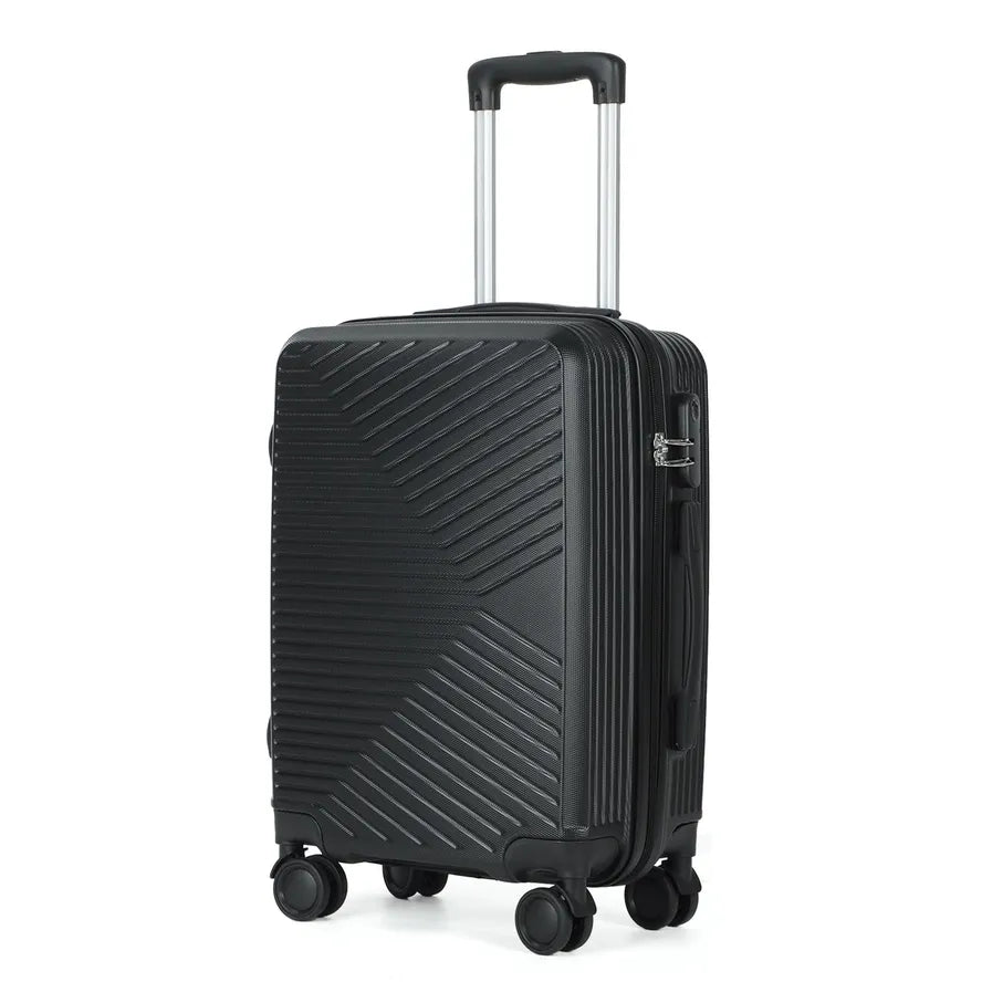JMT-798602 Japan Design Stopper Caster Trolley Luggage Carrying Case Travel Suitcase with ABS and PC Materials