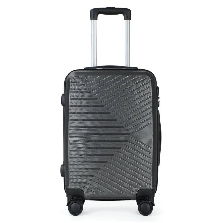 JMT-798602 Japan Design Stopper Caster Trolley Luggage Carrying Case Travel Suitcase with ABS and PC Materials