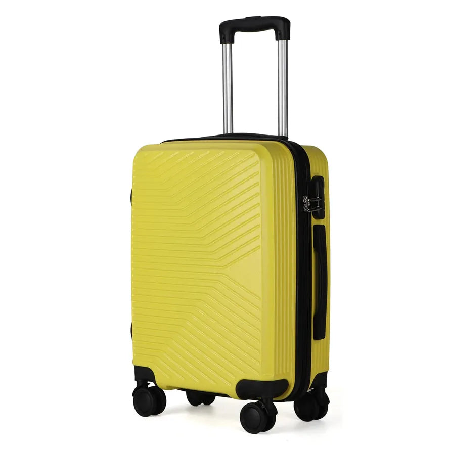 JMT-798602 Japan Design Stopper Caster Trolley Luggage Carrying Case Travel Suitcase with ABS and PC Materials